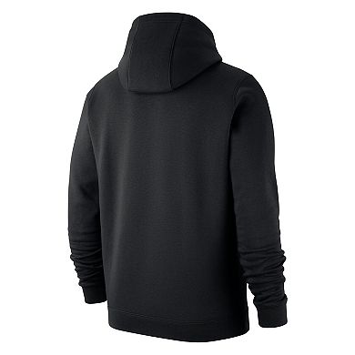 Men's Nike Black TCU Horned Frogs Ranas Cornudas Baseball Club Fleece Pullover Hoodie