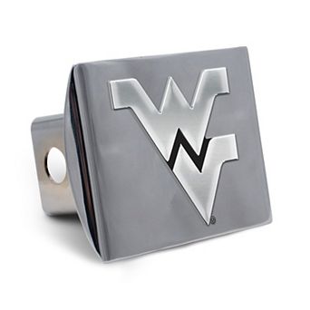 WinCraft West Virginia Mountaineers Premium Metal Chrome Hitch Cover