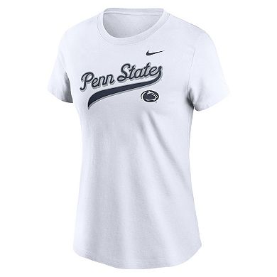 Women's Nike White Penn State Nittany Lions Local Script T-Shirt