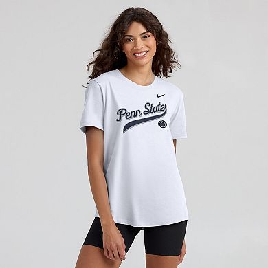 Women's Nike White Penn State Nittany Lions Local Script T-Shirt