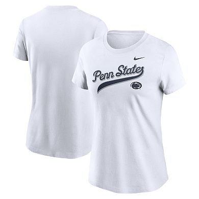 Women's Nike White Penn State Nittany Lions Local Script T-Shirt