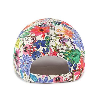 Women's '47 Cream Dallas Mavericks Pollinator Clean Up Adjustable Hat