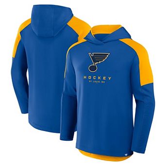 Men's Fanatics Royal St. Louis Blues Meta Game Transitional Pullover Hoodie