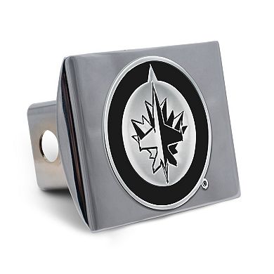 WinCraft Winnipeg Jets Premium Metal Chrome Hitch Cover