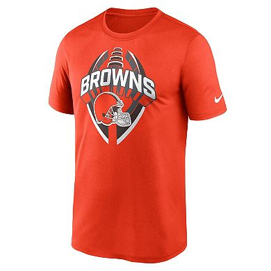 Men's Nike Orange Cleveland Browns Legend Icon Performance T-Shirt