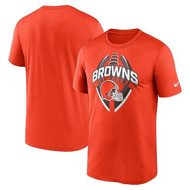 Men's Nike Orange Cleveland Browns Legend Icon Performance T-Shirt