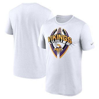 Men's Nike White Minnesota Vikings Legend Icon Performance T-Shirt