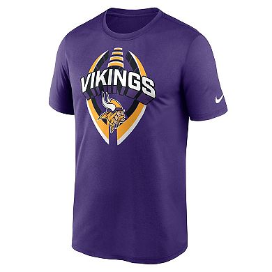 Men's Nike Purple Minnesota Vikings Legend Icon Performance T-Shirt