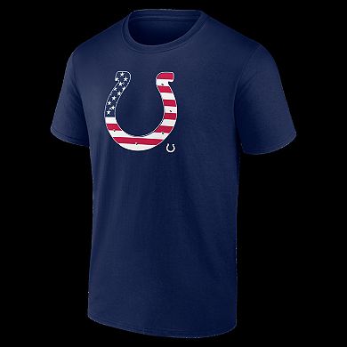 Men's Navy Indianapolis Colts Americana T-Shirt