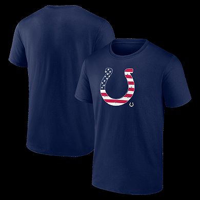 Men's Navy Indianapolis Colts Americana T-Shirt