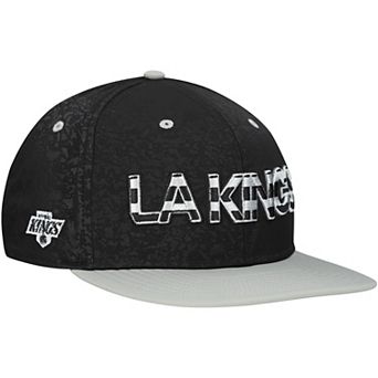 Men's Fanatics Gray Los Angeles Kings Alternate Logo Snapback Hat