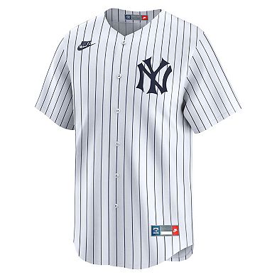 Men's Nike Mickey Mantle White New York Yankees Throwback Cooperstown Collection Limited Jersey