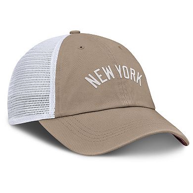 Unisex Nike Khaki/White New York Yankees Mother's Day Club Trucker Adjustable Hat