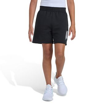 Boys 8-20 adidas Elastic Waistband Collegiate Fleece Shorts