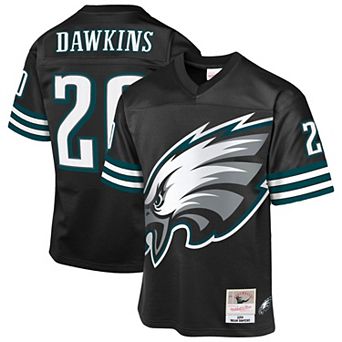 Youth��Mitchell & Ness Brian Dawkins Black Philadelphia Eagles 2004 Throwback Fashion Jersey
