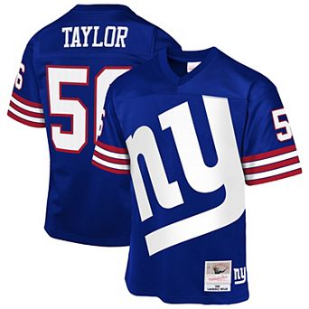 Youth��Mitchell & Ness Lawrence Taylor Royal New York Giants 1986 Throwback Fashion Jersey