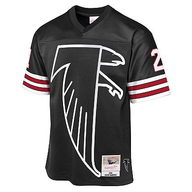 Youth Mitchell & Ness Deion Sanders Black Atlanta Falcons 1992 Throwback Fashion Jersey