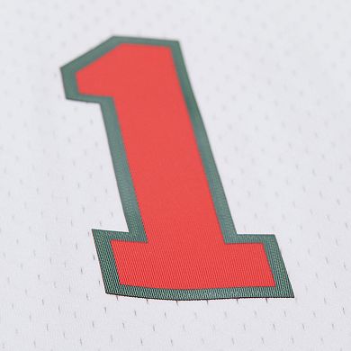 Men's Mitchell & Ness Oscar Robertson White Milwaukee Bucks Hardwood Classics Swingman Jersey