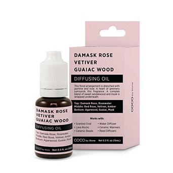 Diffusing Oil - Damask Rose, Vetiver, Guaiac Wood