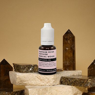 Diffusing Oil - Damask Rose, Vetiver, Guaiac Wood