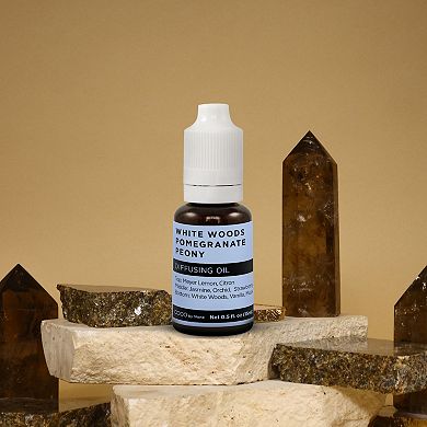 Diffusing Oil - White Woods, Pomegranate, Peony