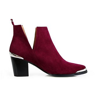 Austin Croc Embossed Ankle Boot
