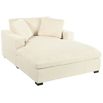 Merax Oversized Chaise, Lounge Chair - Classic Design