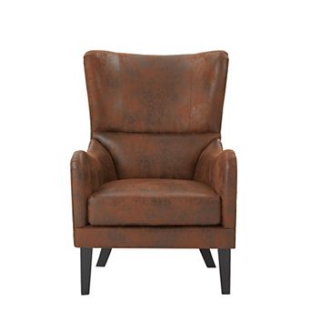 Merax HI-BACK Studded Chair, Arm Chair