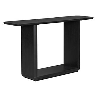 Merax Mirod Elegant Minimalist Console Table with Curved Corners