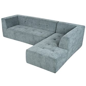 Merax Modular Combination Living Room Sofa Set, Modern Minimalist Sofa