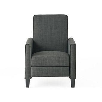 Merax Linen Push Back Recliner Chair - Modern Comfort for Living Room