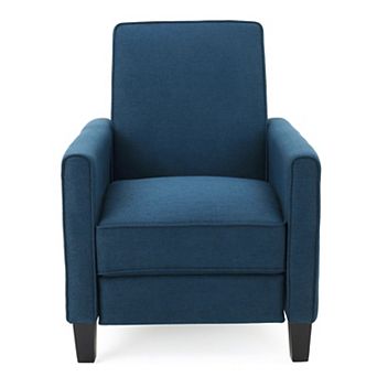 Merax Linen Push Back Recliner Chair - Modern Comfort for Living Room