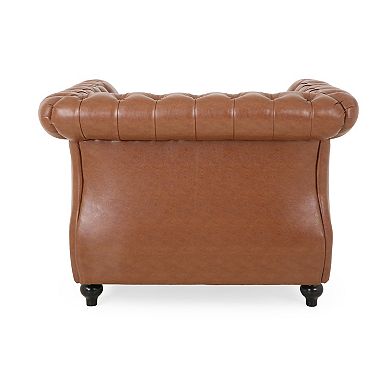 Merax Mirod Tufted Accent Chair, PU