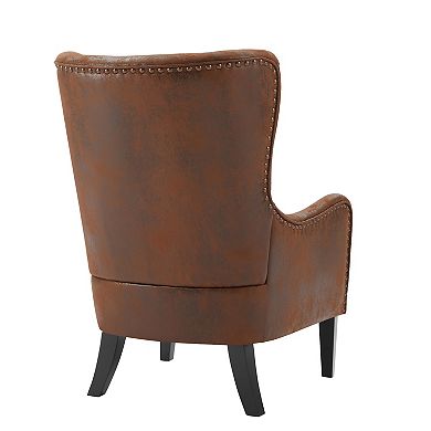 Merax HI-BACK Studded Chair Set of 2