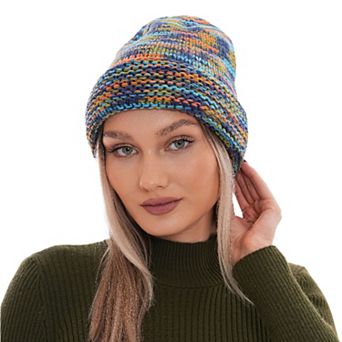Women's Colorful Cable Knit Beanie For Women & Teens