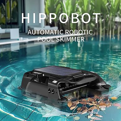 ​​Automatic Floating Pool Cleaner Robot Surface Skimming for Leaves Pollen Solar Powered Skimmer​