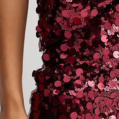 Women's Nine West Sequin Midi Skirt