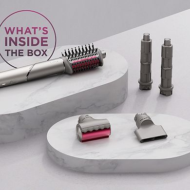 Shark® FlexFusion™ Hair Dryer & Air Styling System with Auto-Wrap Curlers & Concentrator (HD641)