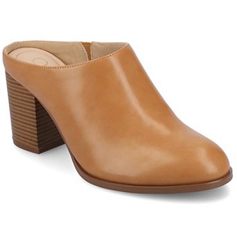 Journee Kendra Women's Open Heeled Pointed Toe Pumps