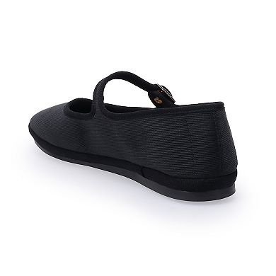 LC Lauren Conrad CNOLI Women's Slip-On Mary Jane Flats