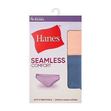 Girls 4-16 Hanes® Seamless Bikini Underwear 4-pk.
