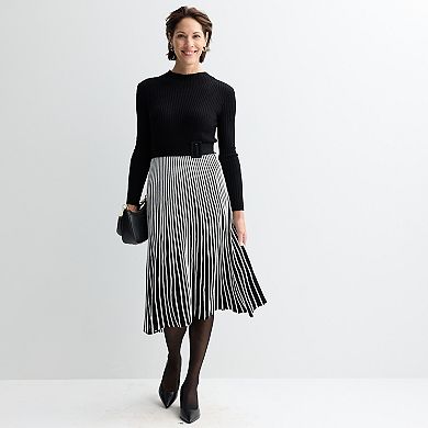 Women's Robbie Bee Mockneck Sweater Dress