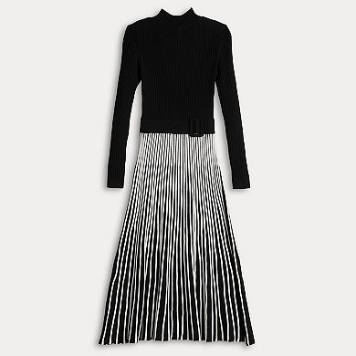 Women's Robbie Bee Mockneck Sweater Dress