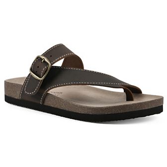 White Mountain Carly Women's Cushioned Slide Sandals