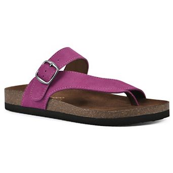 White Mountain Carly Women's Cushioned Slide Sandals