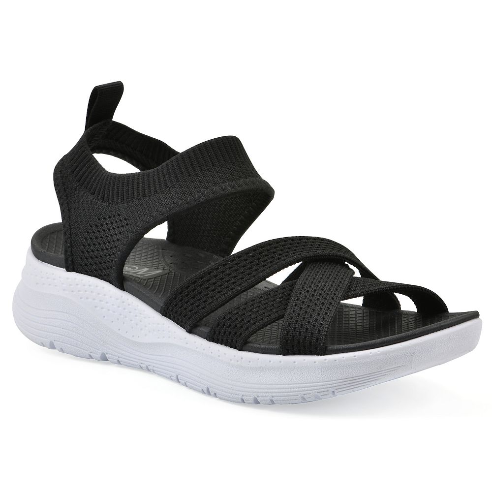 サンダル・ミュール OFF WHITE Women Sandals OWIH055S24LEA0021072 Black multicolour-cloth-off-white-