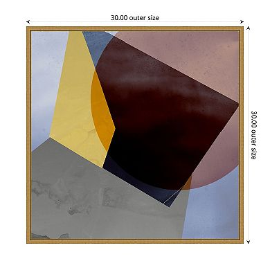 Amanti Art Essentially Minimal II by Sisa Jasper Framed Canvas Wall Art Print