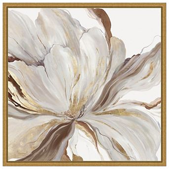 Amanti Art Butterfly Flower II by Asia Jensen Framed Canvas Wall Art Print