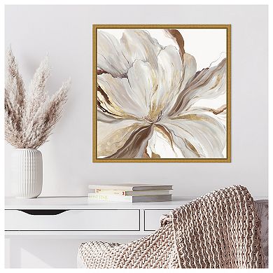 Amanti Art Butterfly Flower II by Asia Jensen Framed Canvas Wall Art Print
