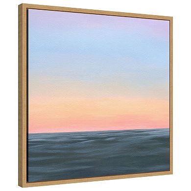 Amanti Art Sunrise Swim II by Grace Popp Framed Canvas Wall Art Print